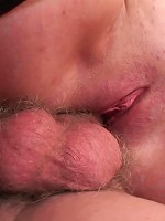 Old babe has been sucking and fucking and now they are cumming on her pretty face